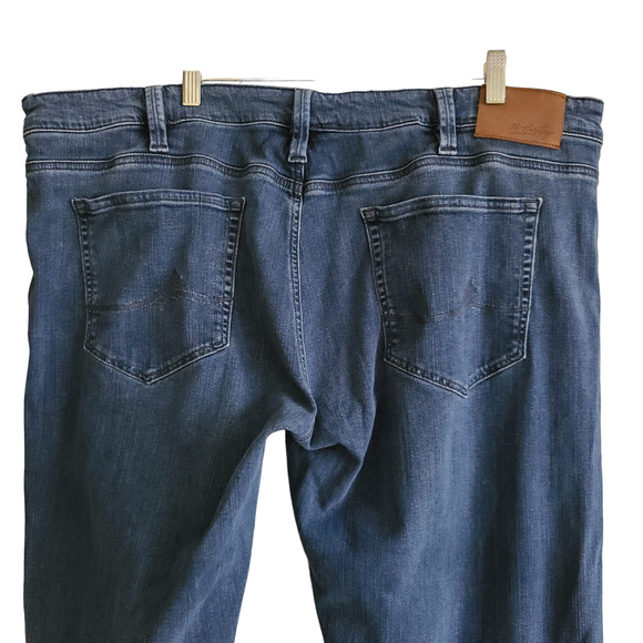 34 HERITAGE Courage Mid-Rise Straight Stretch Denim Jeans 31509 Men's 42/34‎ - Picture 5 of 13